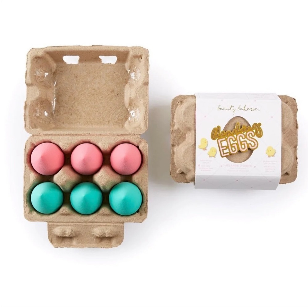 🐣 Beauty Bakerie Blending Egg Beauty Sponges - 6 makeup sponges